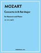 Concerto in B flat Major for Bassoon and Piano KV 191 (186E) cover